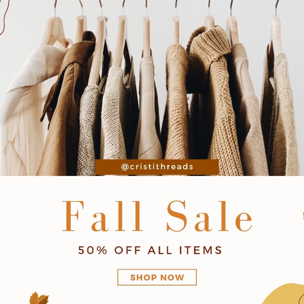 🍁 FALL SALE! 🍁